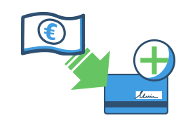 Wie wird die Prepaid-Kreditkarte aufgeladen?